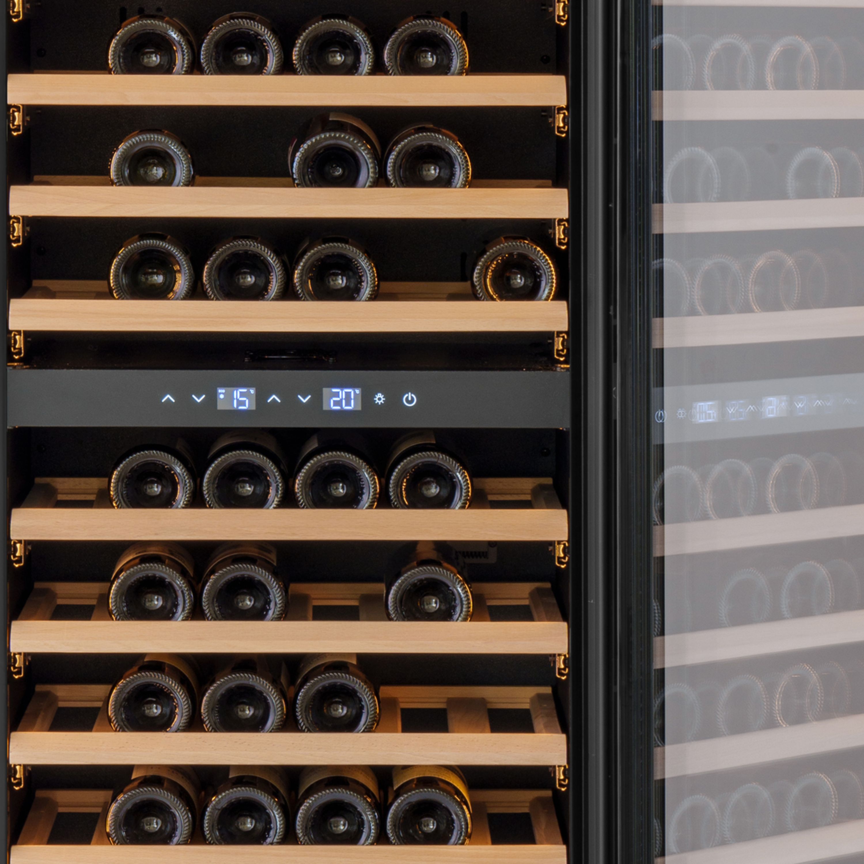 W96PANEL-TO - Frigorífico para vinos integrado Push 2 Open - 255 L - Panelable