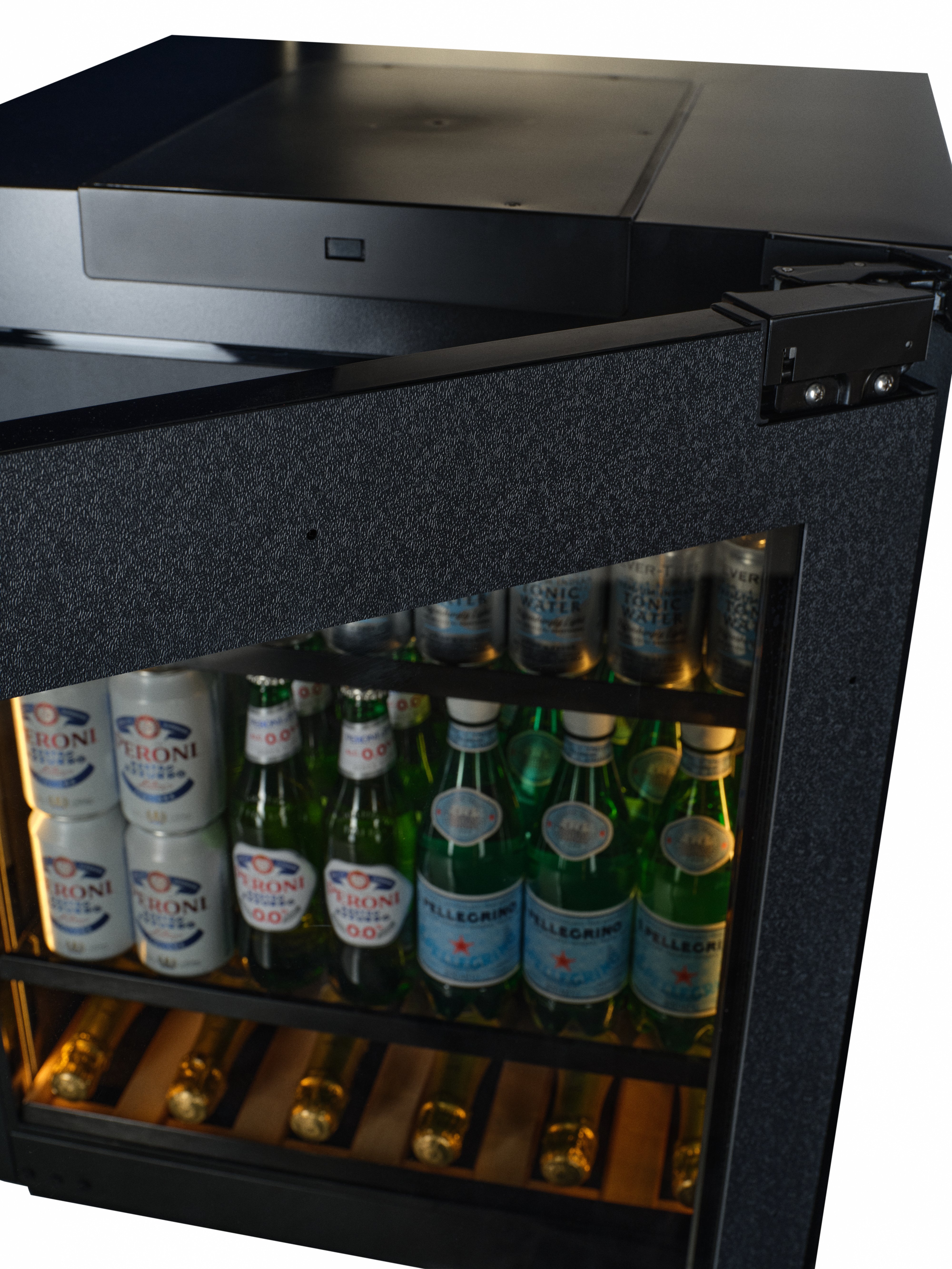 BV34PANEL-TO - Frigorífico para bebidas con panel de control - 118 l - Push2open