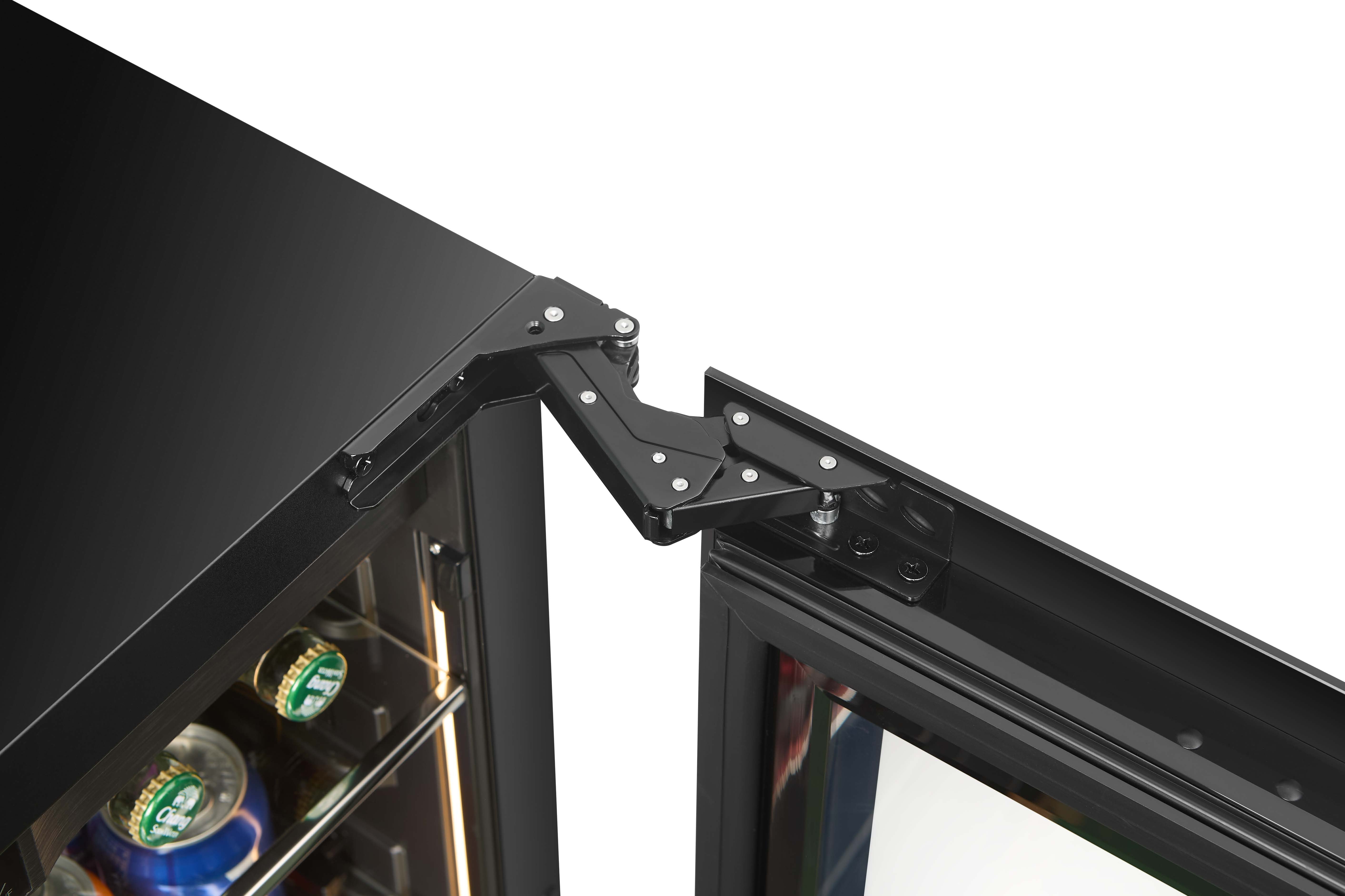 BV46S-BLACK - 127L / 141 Can Beverage Fridge