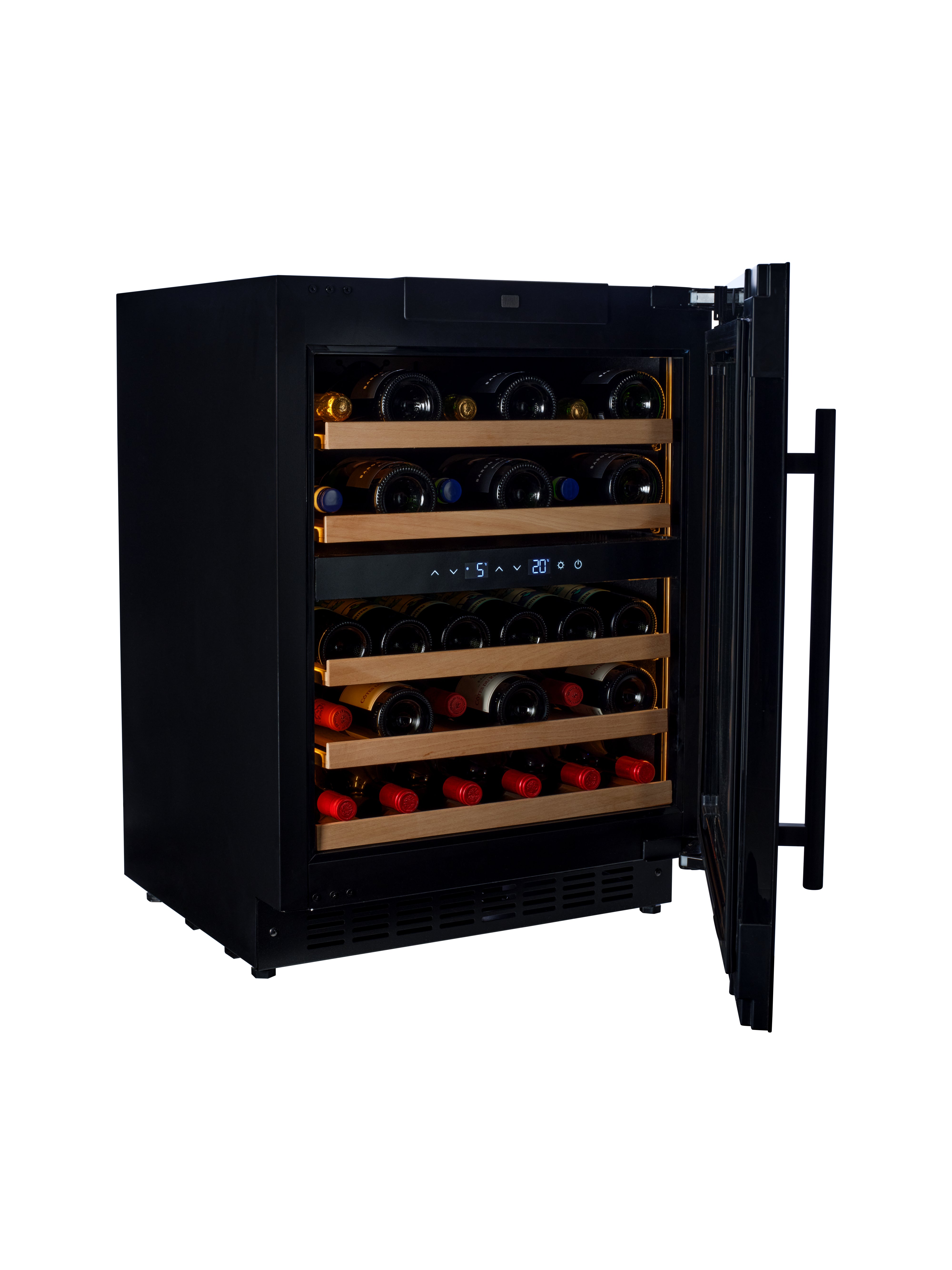 W34-SSH - Nevera para vinos - 36 botellas - Acero inoxidable