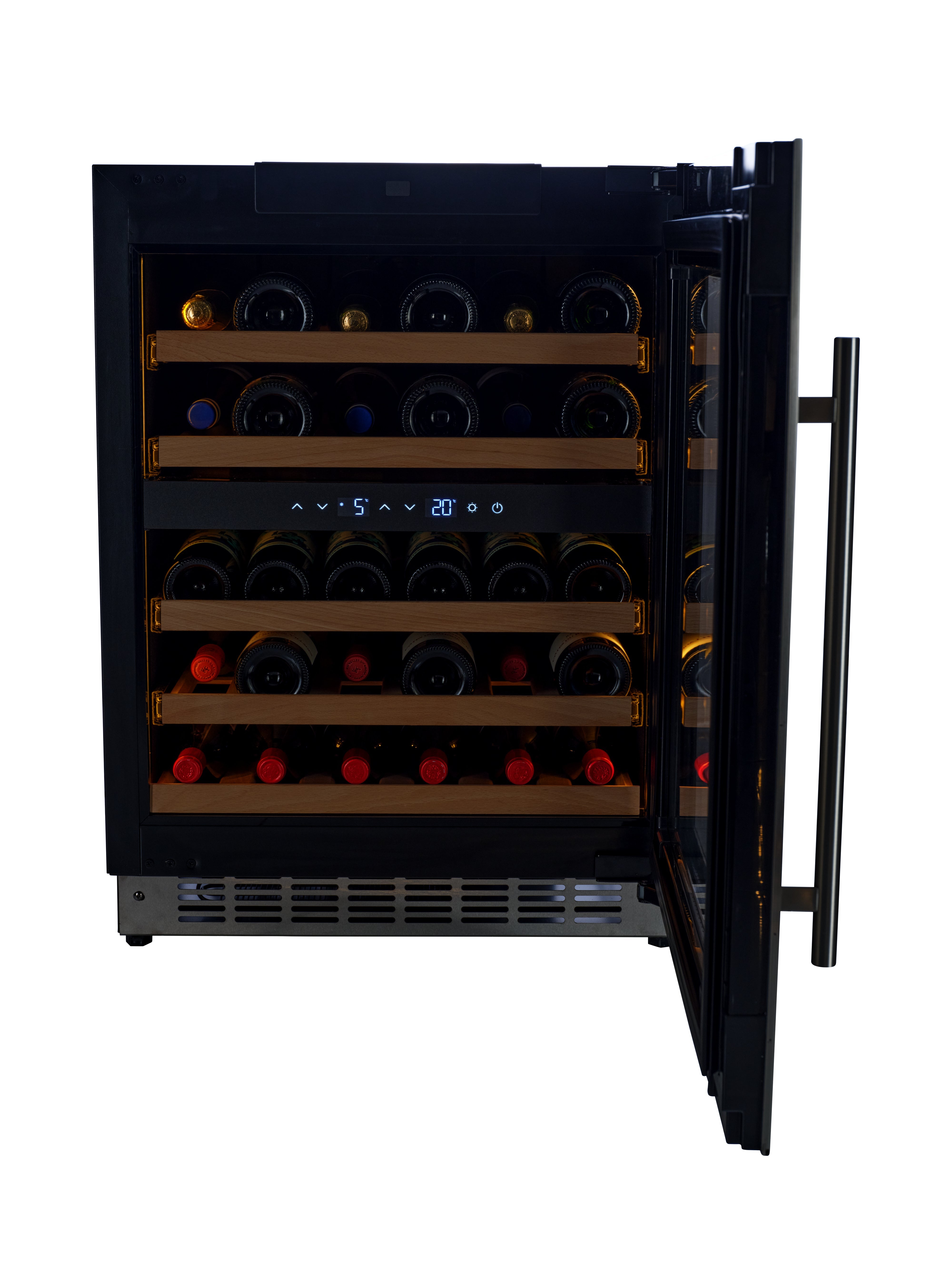 W34-SSH - Nevera para vinos - 36 botellas - Acero inoxidable