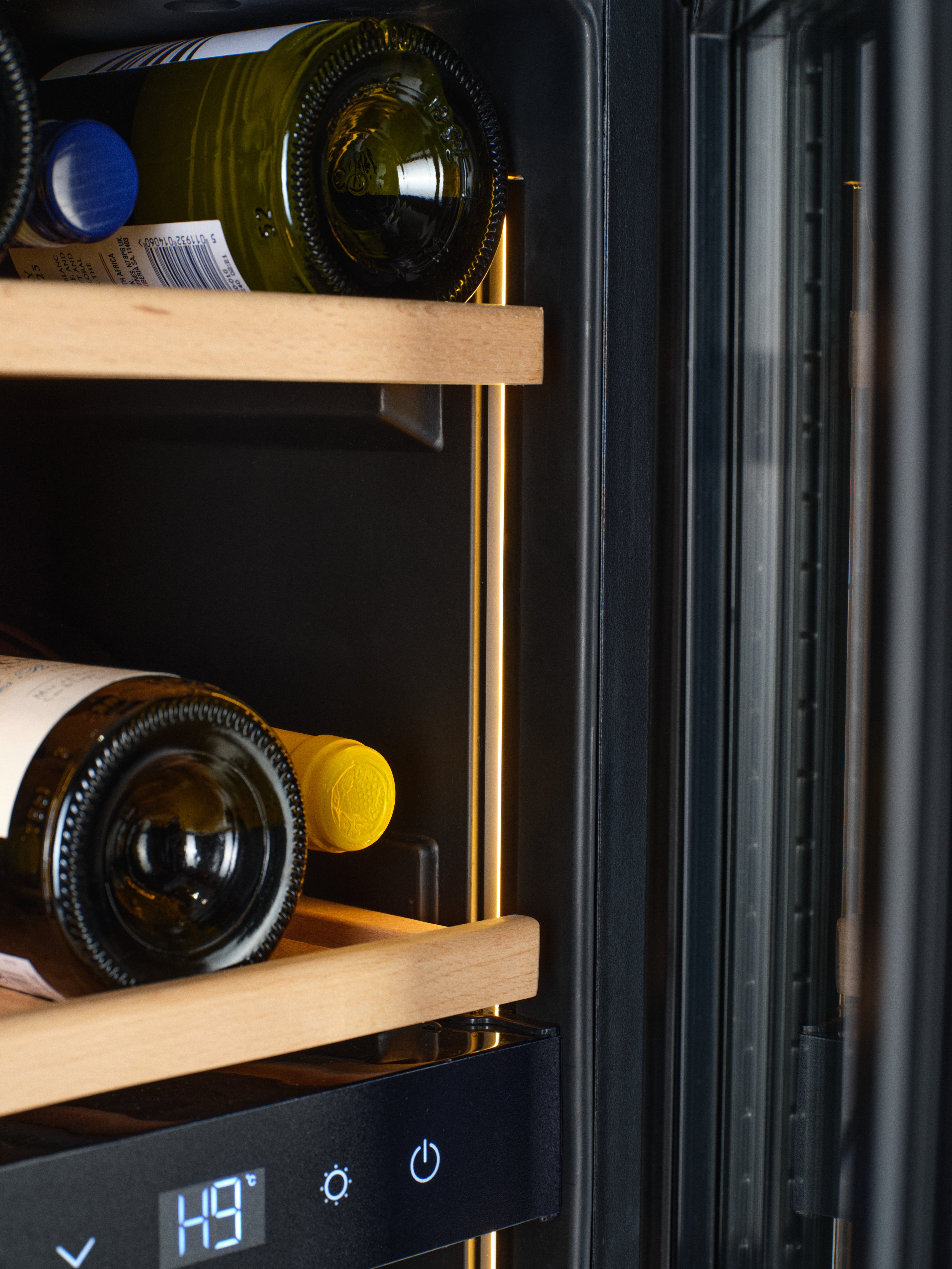 W34-SSH - Nevera para vinos - 36 botellas - Acero inoxidable