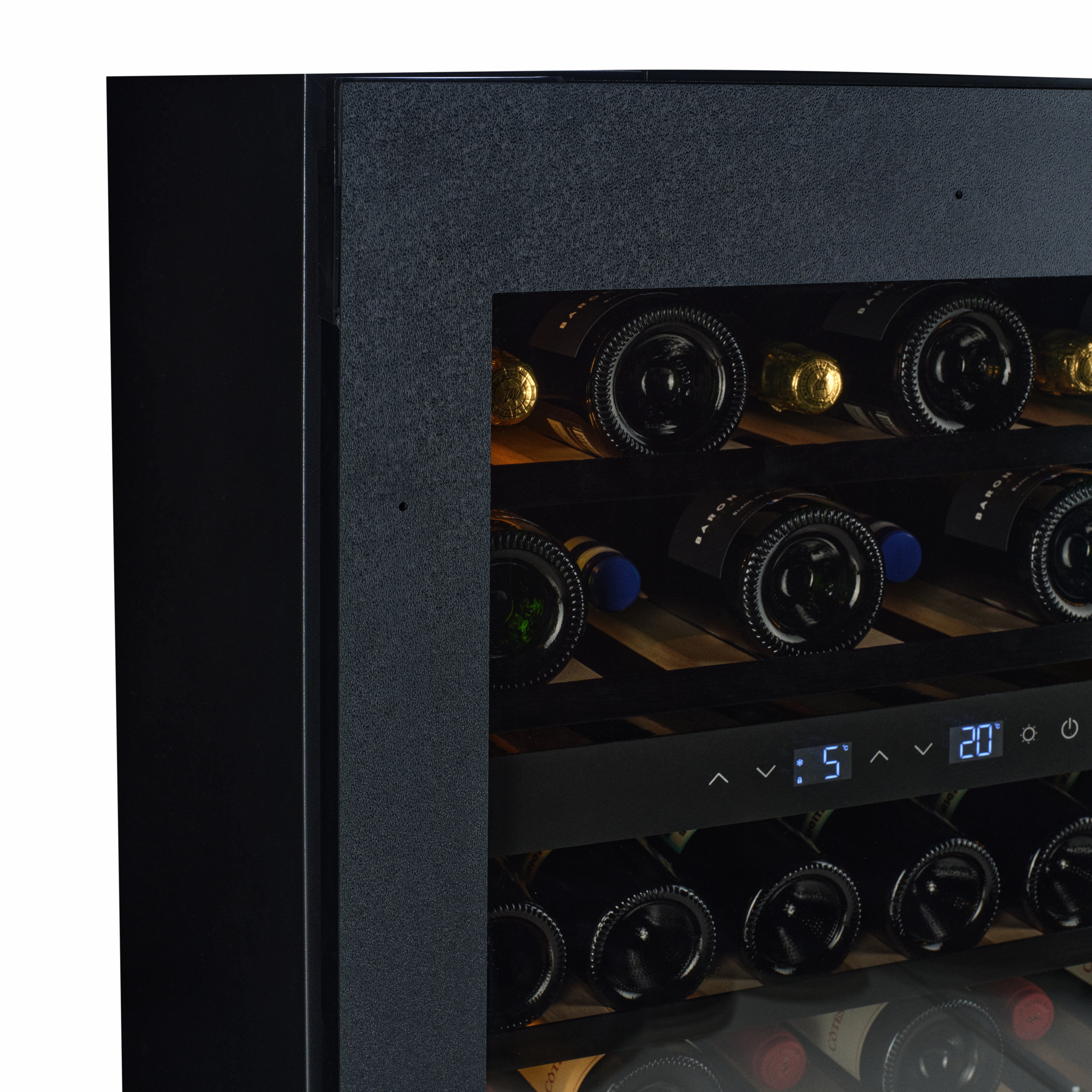 W34PANEL-TO - Refrigerador para vinos con panel listo para usar - 36 botellas - Push2open