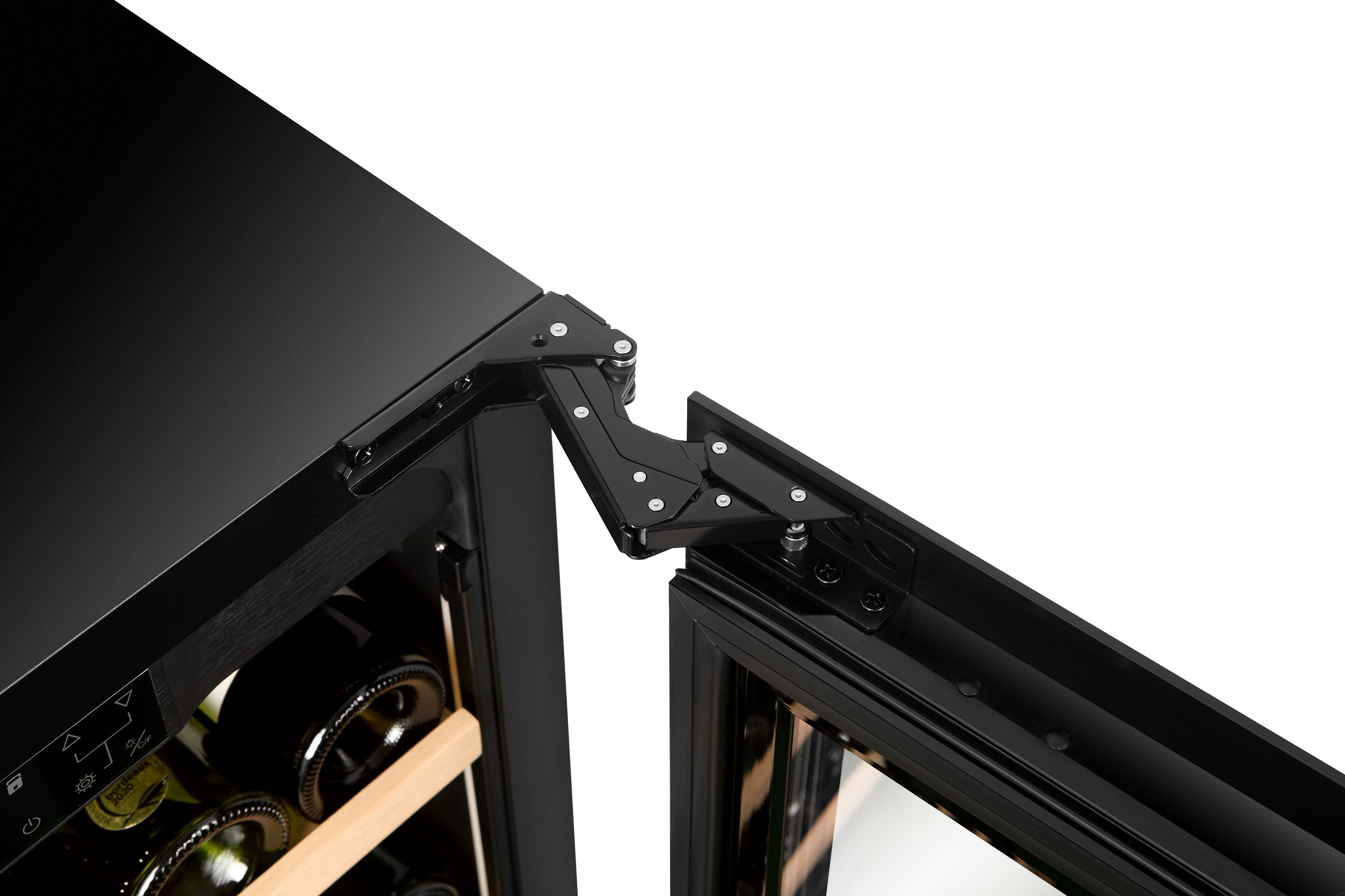 W75D-BLACK - Nevera para vinos con capacidad para 71 botellas