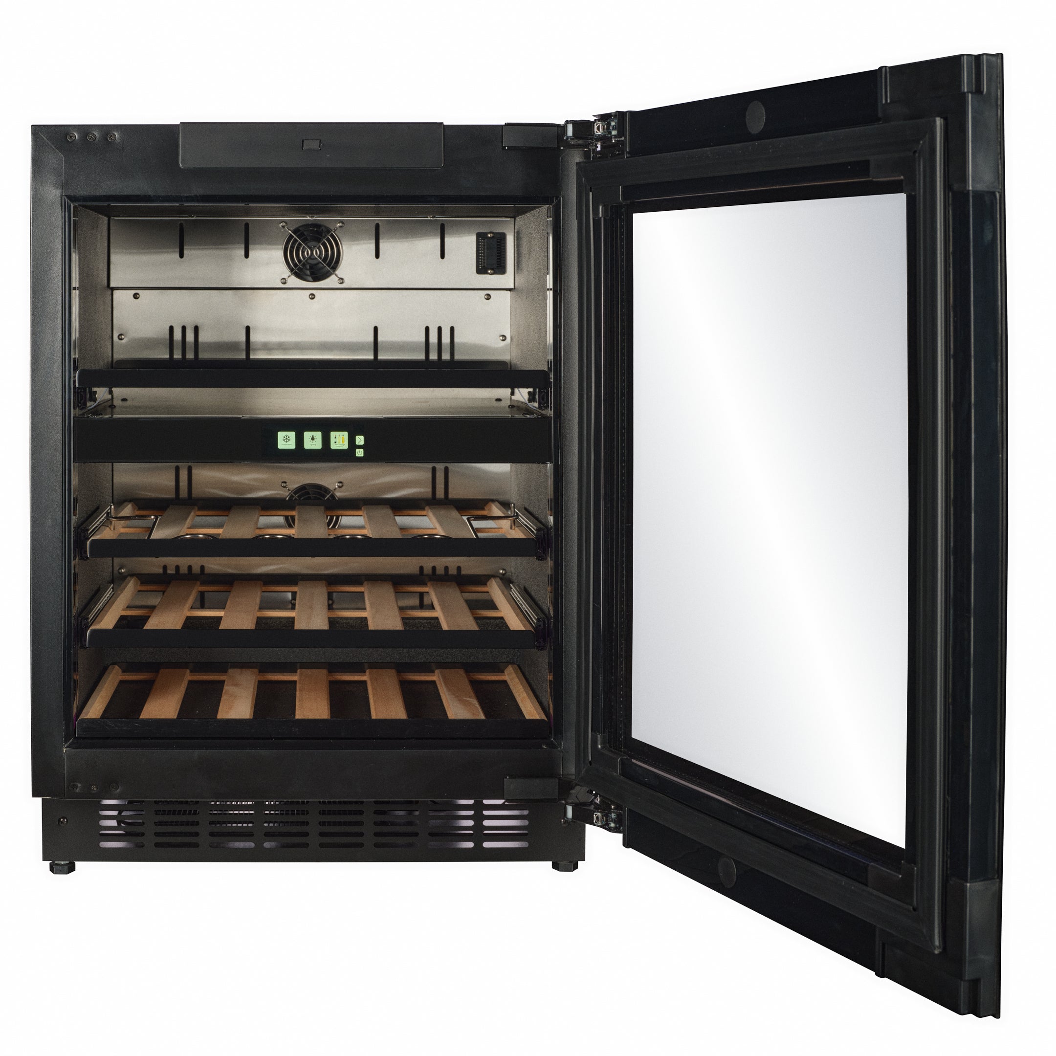 WBV36B-TO - Push 2 Open Beverage Centre - 22 Bottle/44 Cans - Black