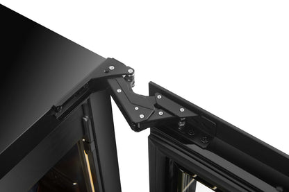 BV122S-BLACK - Refrigerador para bebidas con capacidad para 336 l y 315 latas