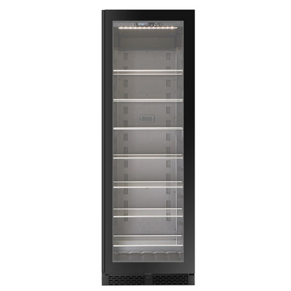 BV122S-BLACK - Refrigerador para bebidas con capacidad para 336 l y 315 latas