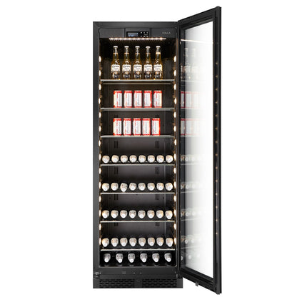 BV122S-BLACK - 336L / 315 Can Beverage Fridge