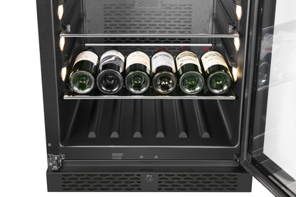 BV163S-BLACK - Refrigerador para bebidas con capacidad de 338 l y 487 latas