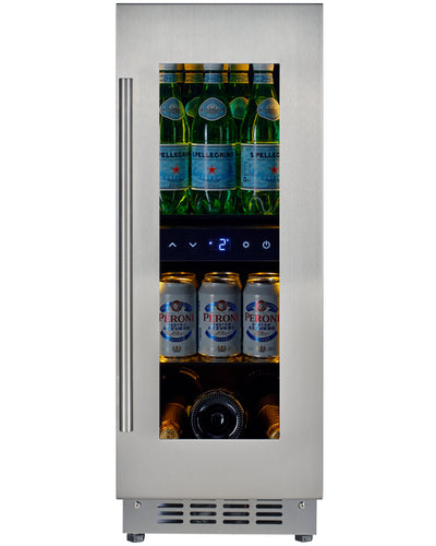 ES - BV18-SSH - Drankkoelkast - 51 l - Roestvrij staal