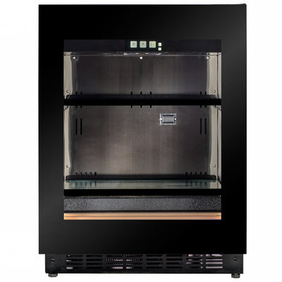 BV30B-TO - Diepte 450 mm - Druk-en-open-koelkast voor dranken - 77 l - Zwart glas