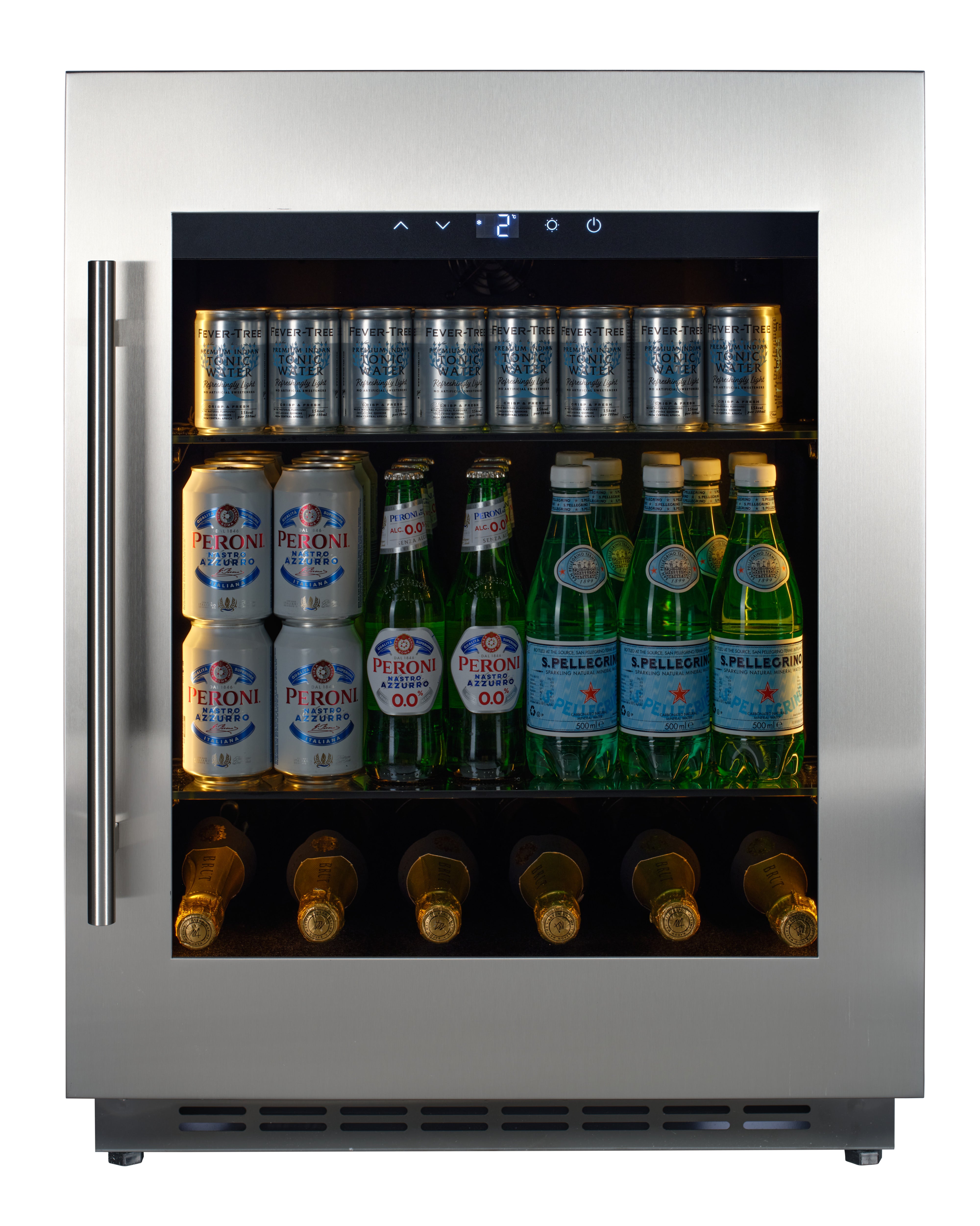 BV34-SSH - Frigorífico para bebidas - 118L - Acero inoxidable