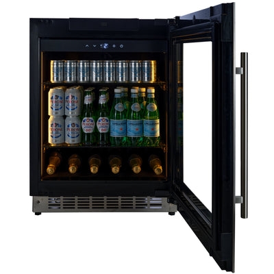 BV34-SSH - Drankkoelkast - 118 l - Roestvrij staal