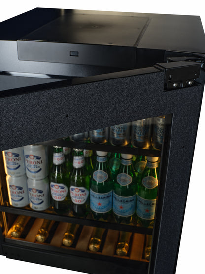 BV34PANEL-TO - Frigorífico para bebidas con panel de control - 118 l - Push2open