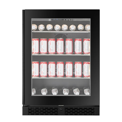 BV46S-BLACK - Refrigerador para bebidas con capacidad para 127 l y 141 latas