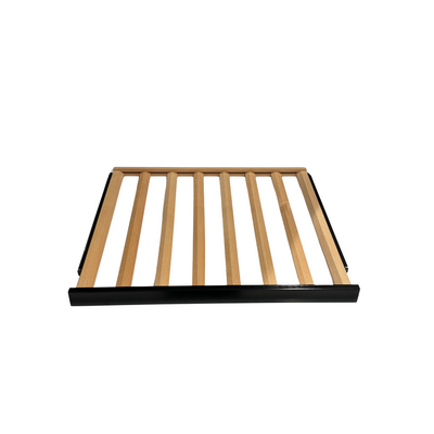 Estantería de madera con ribete negro - W122 - FWS122 - W93 - FWS93 - neveras de almacenamiento - CE122-BGDY-BLACK