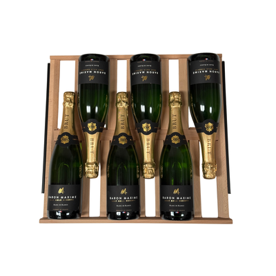 CELLA - Houten plank voor champagne - CE122-CHAMP