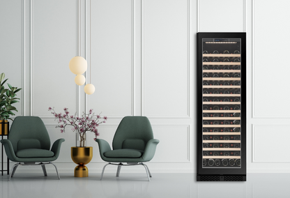 FWS163S-BLACK - 161 Bottle Wine Fridge