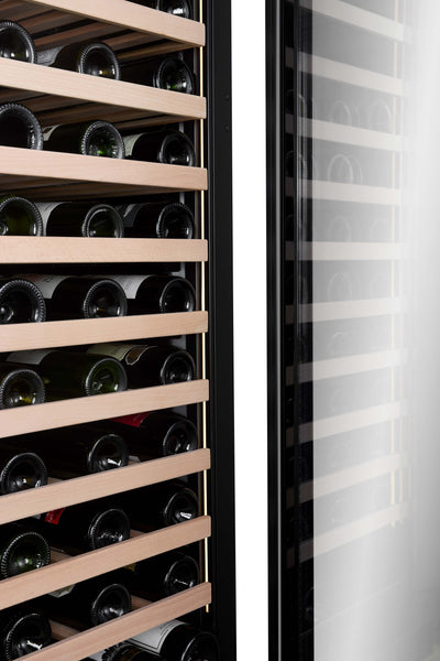 FWS122S-BLACK - Wijnkoelkast voor 110 flessen