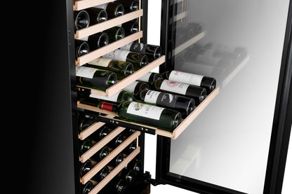 FWS122S-BLACK - Nevera para vino con capacidad para 110 botellas