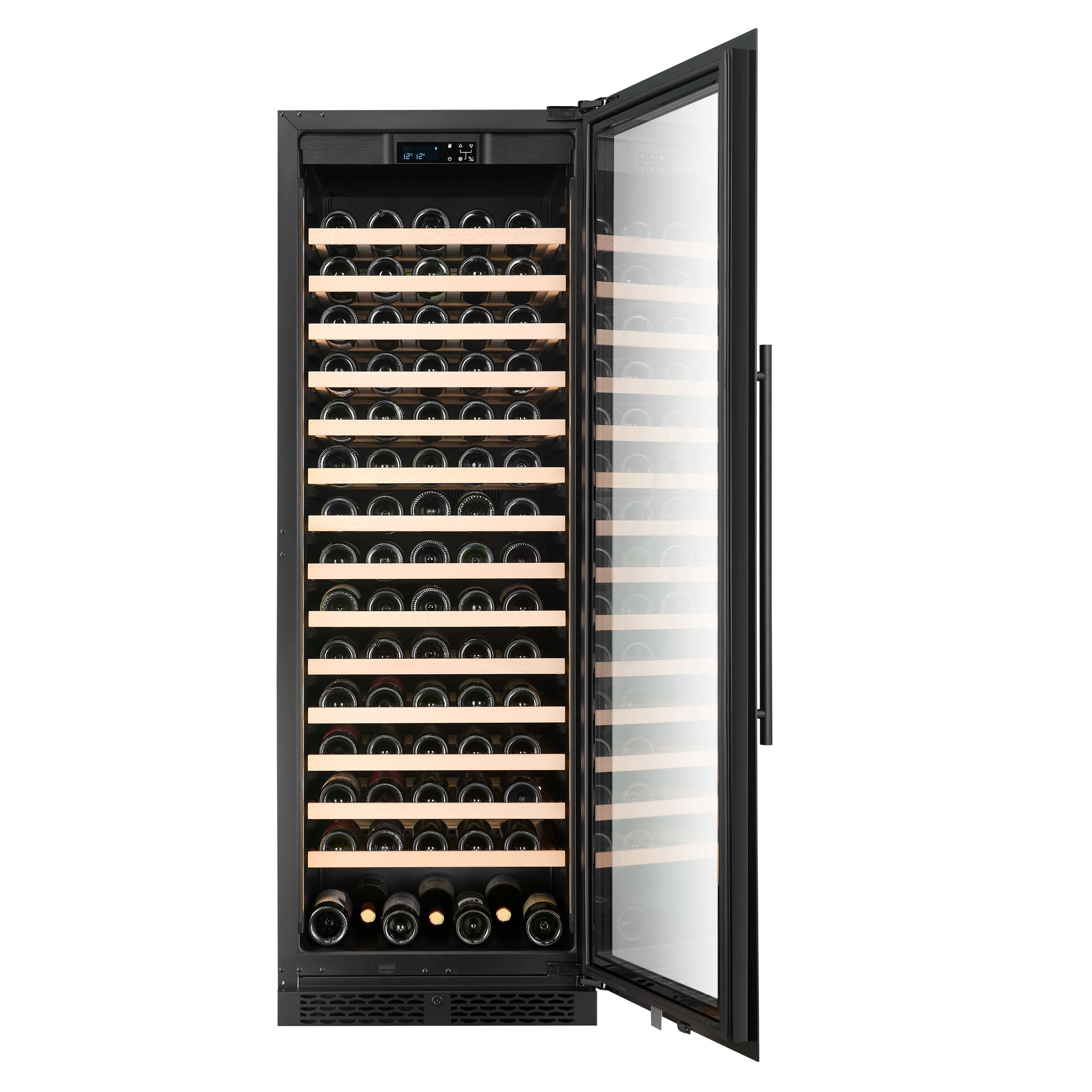 FWS163S-BLACK - 161 Bottle Wine Fridge