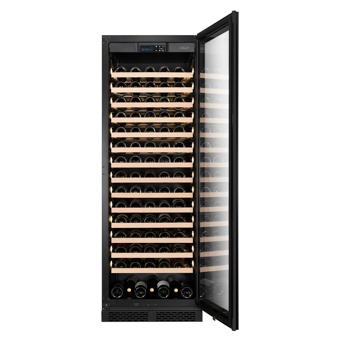 FWS163S-BLACK - 161 Bottle Wine Fridge