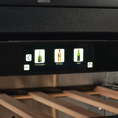 TFT-W34PANEL-TO - Wijnkoelkast, geschikt voor paneelmontage - 36 flessen - Push2open