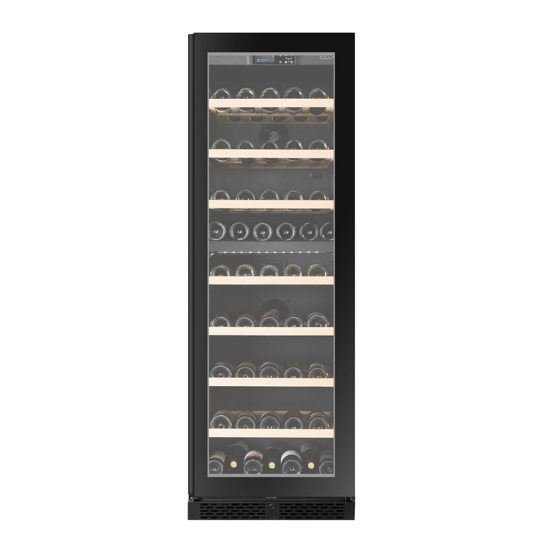 W154D-BLACK - 154 Bottle Wine Fridge