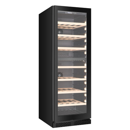 W154D-BLACK - 154 Bottle Wine Fridge