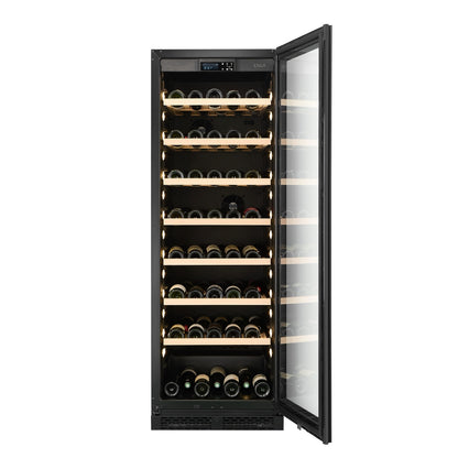 W163S-BLACK - Nevera para vino con capacidad para 151 botellas