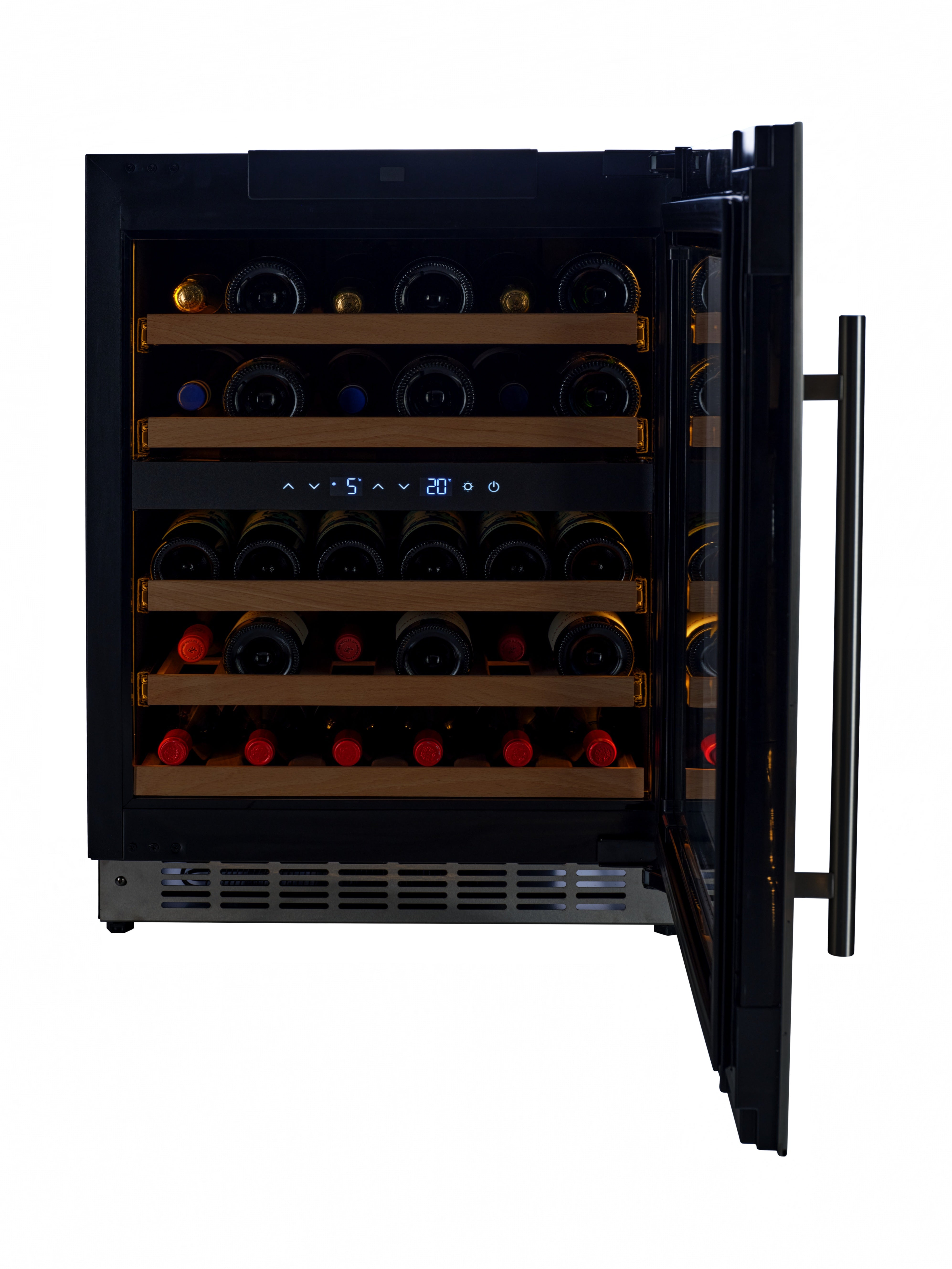 W34-SSH - Nevera para vinos - 36 botellas - Acero inoxidable
