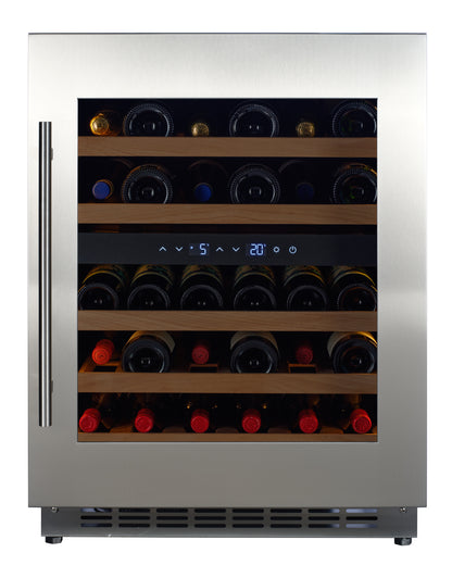 W34-SSH - Nevera para vinos - 36 botellas - Acero inoxidable