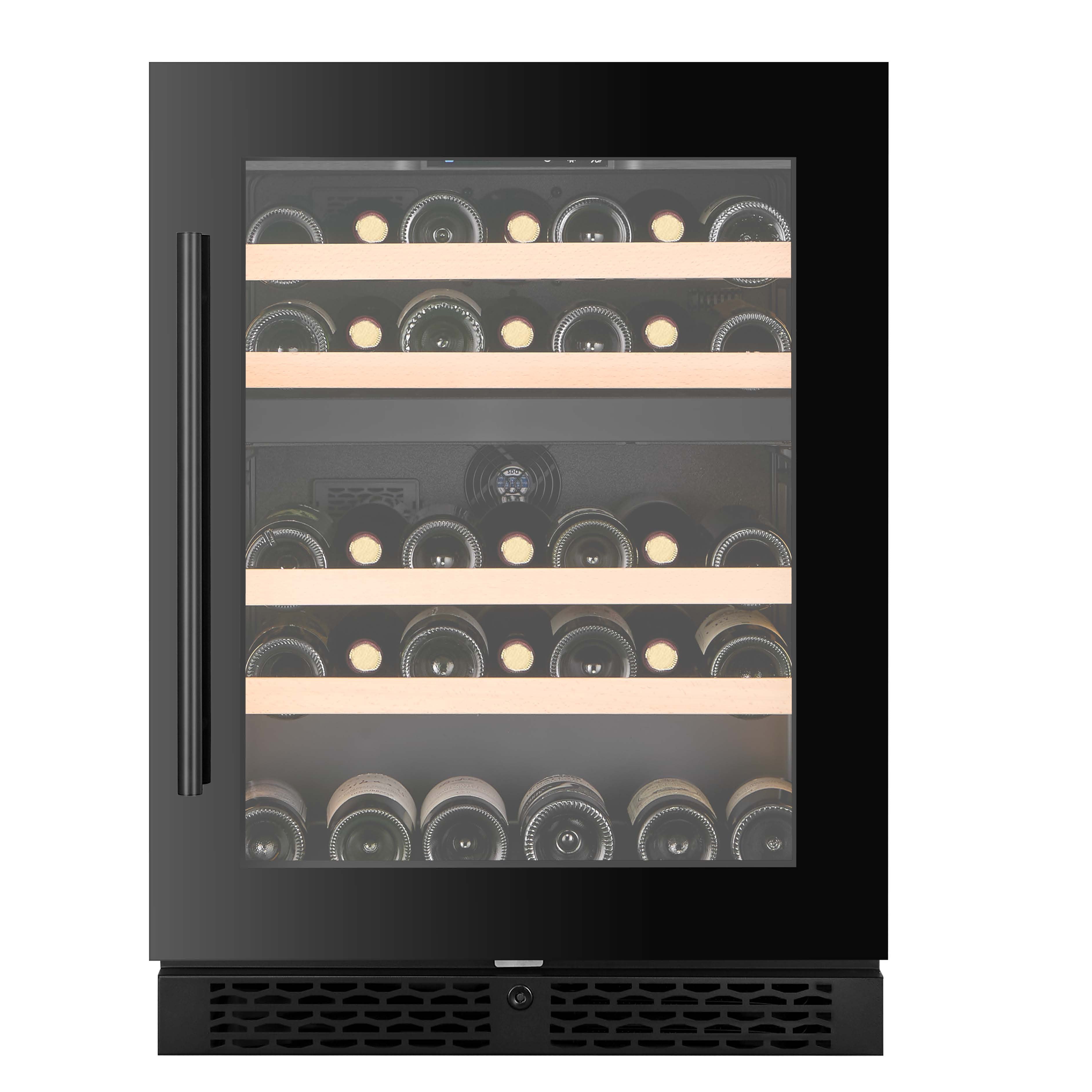 W39D-BLACK - 39 Bottle Wine Fridge