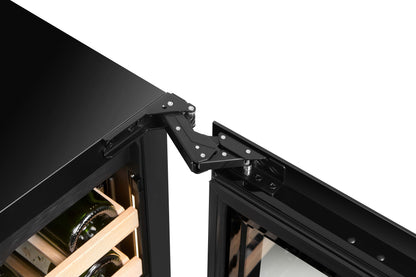 W39D-BLACK - 39 Bottle Wine Fridge