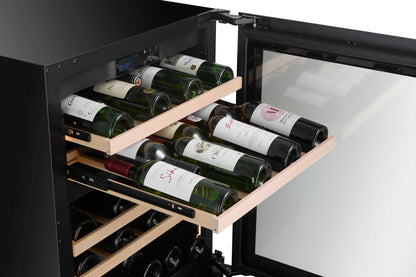 W39D-BLACK - 39 Bottle Wine Fridge