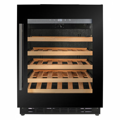 W40-BH - Wine Fridge - Single Zone - 38 Bottle - Black