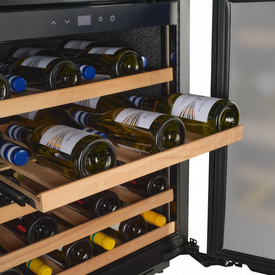 W41-PANEL - Wijnkoelkast met paneelvoorbereiding - 38 flessen - Zwart