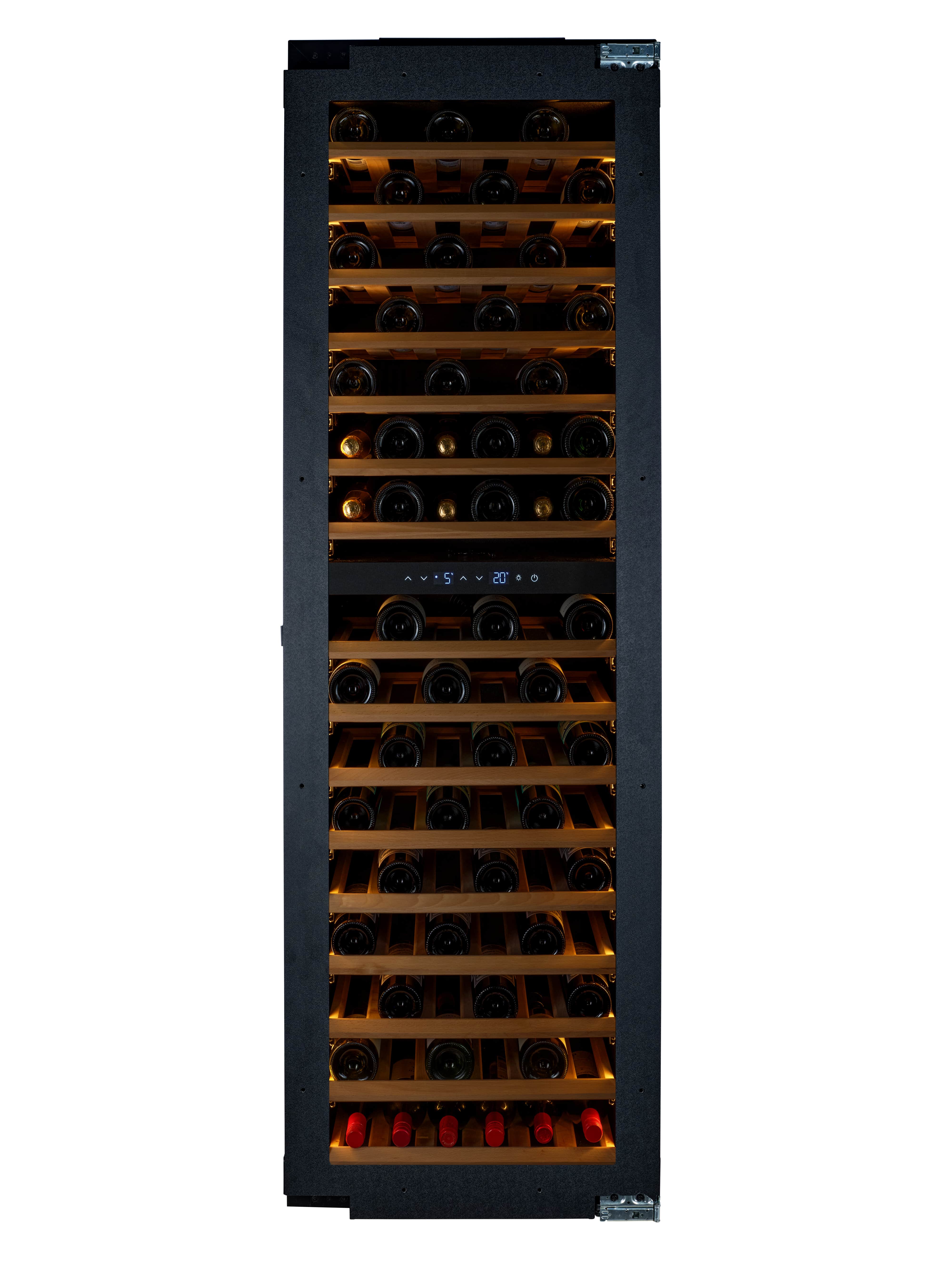 W96PANEL-TO - Push 2 Open Integrated Wine Fridge - 255L - Panel ready