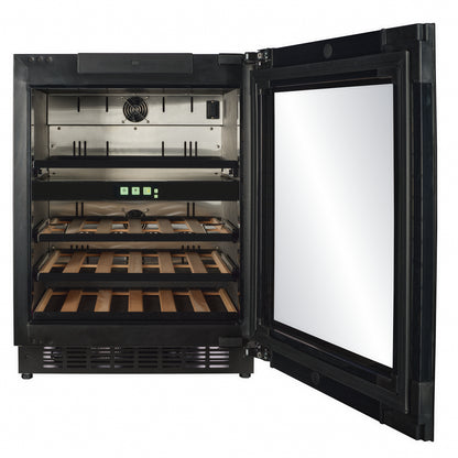 WBV36B-TO - Push 2 Open Beverage Centre - 22 Bottle/44 Cans - Black