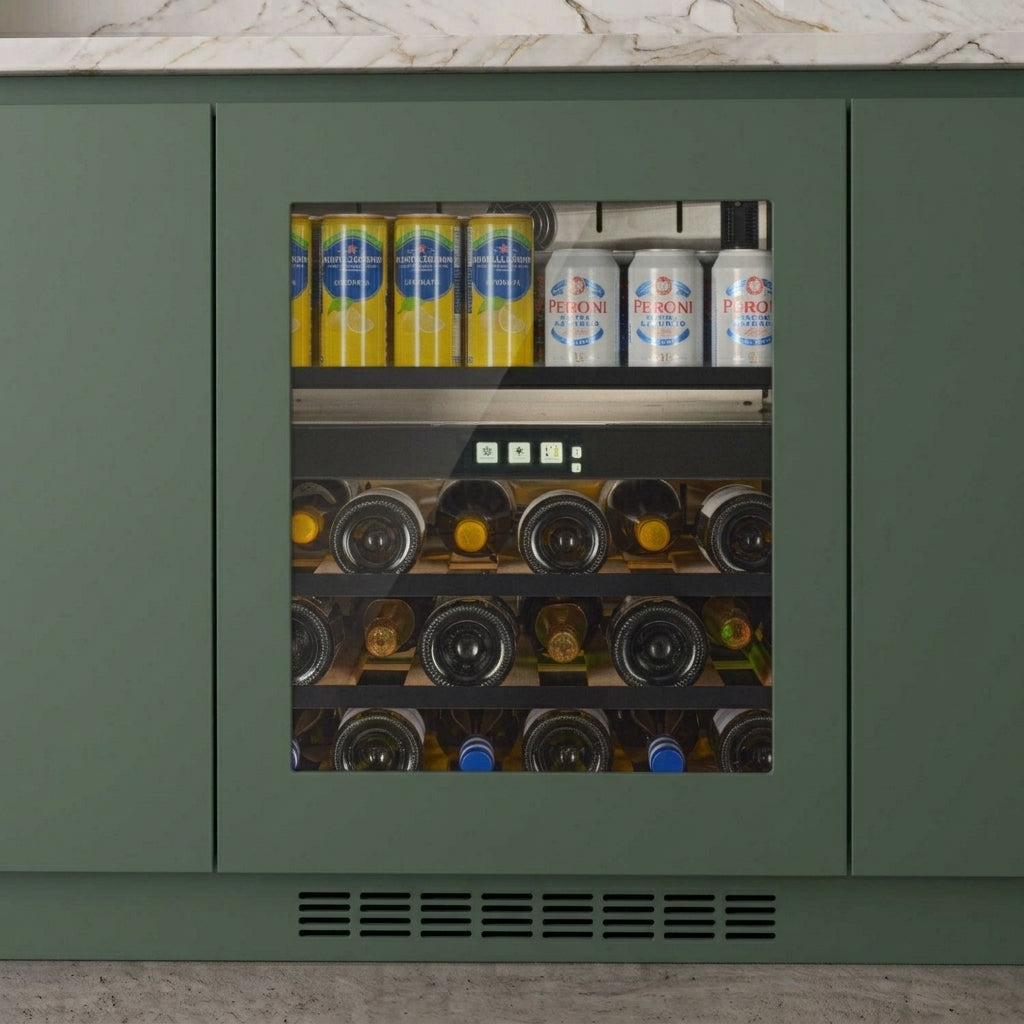 WBV36PANEL-TO - Panel Ready Beverage Centre - 22 Bottle/44 Cans - Push2open